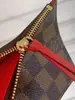 Moda Europeia e Americana Bolsa Feminina Bolsa de Ombro Versátil para Senhoras Bolsa Transversal Bolsa de Mão Bolsa de Corrente Conjunto de Três Peças em Couro Genuíno com Embalagem
