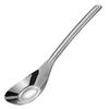 Cuchara lingote de acero inoxidable 316 cuchara para alimentación complementaria para bebés 304 cuchara plana tamaño grande pequeño cabezal de cuchara profundo cuchara para el hogar
