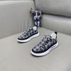 Sapatos Masculinos de Comércio Exterior, Novos Modelos de Primavera, Tênis Confortáveis e Respiráveis, Moda Masculina Tendência, Sapatos Casuais Esportivos Elegantes com Patchwork e Solado Grosso