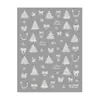 Redanco 5D en Relieve Ins Celebridad de Internet Pegatinas para Uñas Shell Light Encaje Árbol de Navidad Pegatinas para Uñas de Diario Dr2059