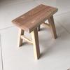 Olmo Viejo Creativo Banco Pequeño Taburete Cuadrado Doméstico Taburete Bajo de Madera Maciza Taburete de Madera para Mesa de Café Taburete para Cambiarse los Zapatos Taburete de Baile para Niños