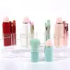 Cepillo de Maquillaje Multifuncional Ocho en Uno Cepillo de Maquillaje Retráctil con Tapa Cepillo Portátil para Rubor Pincel para Sombras de Ojos Mini Cepillos de Maquillaje