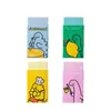 Borrador de Sándwich de Co-Branding Deli Joguman para Estudiantes de Primaria con Patrón de Dibujos Animados de Dinosaurios Joguman de Aspecto de Alta Calidad