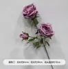 Flores Artificiales Moradas de Boda Elegante Boda Compromiso Banquete Montaje Techo del Salón de Bodas Decoración de Flores Artificiales Escenario Flores Guía de Camino