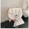 Bolso de sillín de alta gama transfronterizo de nicho para mujer, nuevo y elegante bolso vintage para el teléfono del día a día, bolso versátil de hombro y cruzado