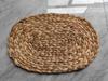 Descanso de Mesa Artesanal para Casa Japonês Pastoral Isolado para Xícara de Chá Mesa de Jantar Mesa de Centro Palha Tecida Redondo Descanso para Tigela de Comida Ocidental