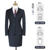 Saco de Traje para Hombre Traje Casual para Hombre Azul Marino Ropa de Negocios Personalizada Ropa de Trabajo de Cuello Blanco Personalizada para Hombre y Mujer Mismo Estilo
