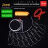 Luya Fish Lock Set Grande Plástico Soft Steel Wire Lock Fish Buckle com Float Insert 5-10 Buckle Fish Lock Acessórios Luya