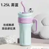 Taza Termo de Gran Capacidad para Comercio Exterior Taza con Asa de Colores Taza Portátil Café Big Mac Regalo Oem Personalización Gratuita