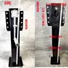 Gato para Remolque Tipo Manivela Manual Vehículo Agrícola Herramienta de Campo Pata de Soporte 1 Tonelada 2T 3T Pata de Vaca Engrosada Plegable Escalera para Vehículo Tractor