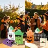Bs123 Comercio Exterior Fantasma de Halloween Gato Negro Festival Fiesta Peculiar Regalo Bolsa de Dulces Papel Decorativo