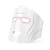 Máscara Facial de LED Vermelho 510k Máscara Facial Fotônica de Luz Vermelha e Azul Dispositivo de Beleza Facial de Silicone Líquido