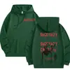 Sudadera con capucha grande de rizo versátil de pareja moderna americana para primavera y otoño, fina, holgada, color liso, estampada, casual, deportiva