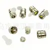 Bombilla LED Electrónica Miniatura Modelo Mini Juguete Accesorio Emisor de Luz Núcleo de Lámpara DIY Hecho a Mano Carcasa de Metal Cobre Lámpara