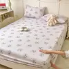 Funda de cama/colchón de una sola capa con impresión personalizada hecha de tela gruesa vieja, también adecuada como funda de alfombrilla fresca