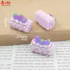 Nuevo Rollo Suizo de Fruta Tridimensional Juguete Comestible Pegamento de Crema de Pegamento DIY Accesorios de Resina Colgante para Tocados Funda de Teléfono Móvil
