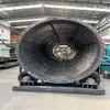 Cribadora de tambor móvil, máquina cribadora de mineral, ecológica, de bajo consumo energético, fácil de operar, con una capacidad horaria de 20 toneladas