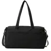Bolsa de Fitness con Separación Seca y Húmeda, Bolsa de Equipaje Deportivo de Gran Capacidad para Mujeres, Elegante Bolsa de Viaje con Compartimento Independiente para Zapatos, Se Puede Imprimir con Logo