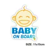 Amazon BEBÊ A BORDO adesivos de carro de desenho animado adesivos de aviso refletivos adesivos de leite para bebê 2 anos não desbota