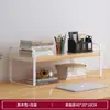 Estantería de escritorio para dropshipping, pequeña, simple, para dormitorio, estante de almacenamiento de hierro, estante de oficina, almacenamiento de mesa, sala de estar