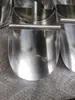 Pala de acero inoxidable 316L, pala de material, pala para hielo, boca semi-redonda, pala para medicina en polvo, boca cuadrada, fondo plano, forma curva, disponible en varios tamaños para fábricas farmacéuticas