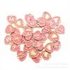 Bricolaje Transfronterizo 26 Letras Inglesas Aleación Gota de Aceite Colgante Collar Pulsera Aretes Llavero Accesorios de Joyería