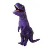 Fantasias Infláveis de T-Rex para Halloween Adulto Fantasia Inflável Crianças Dinossauro Inflável Fantasia Cosplay