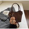 Bolso Cubo de Mano Sencillo para Mujer 2026 Nuevo Bolso Cesta de Moda Retro Versátil Bolso de Hombro Cruzado para Viajero