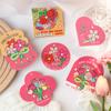 18 Tarjetas Creativas de Tanabata Te Amo Flores, Día Festivo 520, Tarjetas de San Valentín, Tarjetas de Amor, Tarjetas Pequeñas, Tarjetas de Expresión