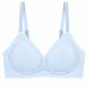 Ropa interior de tirante brillante para niñas, fresca y transpirable, copa interior de panal ultradelgada, cómoda y transpirable, sin sensación de ahogo, sujetador de ajuste sin costuras
