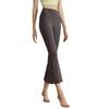 Pantalones Deportivos Acampanados Elegantes Adelgazantes de Cintura Alta Nuevos Levanta Caderas Vientre Pilates Pantalones Ajustados Moda Micro Pantalones de Yoga
