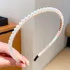 Tiara de Pérolas para Mulheres, Estilo Celebridade da Internet, Tiara com Franja de Pérolas, Versátil para Sair, Pente de Cabelo Estilo Princesa Alta, Elástico de Cabelo Atacado