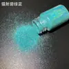 Brillo Ultra Fino 0.1MM Lentejuelas Láser Arte de Uñas Polvo Dorado Resina Epoxi Material Hecho a Mano DIY Pintura en Spray Degradado Polvo Iridiscente