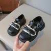 Sapatos de Couro para Meninas 2026 Primavera e Outono Estilo Coreano Novos Sapatos de Princesa para Meninas Moda Sola Macia Antiderrapante Sapatos para Bebês Meninas