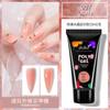 Pegamento para Extensión de Uñas 15ml Sin Papel Cristalino Gel Rápido para Extensión de Uñas Pegamento Indoloro UV Fototerapia Venta Directa de Fábrica