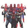Cosplay Iron Man héroe Superman ropa Spider Batman Thor Capitán América ropa musculosa para adultos hombres