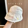 Sombrero de Sol de Malla de Secado Rápido Estilo Coreano para Bebé, Sombrero de Verano con Ala Ancha para Niñas, Encaje de Princesa, Parte Superior Abierta, Transpirable, Protección Solar, Sombrero para Bebé