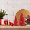 Nuevo Árbol de Navidad de 7 pisos Actividades Arreglo Festivo Fiesta Recepción Tienda KTV Creación de Anillos de Papel Artesanías Hechas a Mano