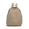 Mochila Escolar Ligera de Gran Capacidad, Color Sólido, Versátil, Doble Hombro, para Mujer, Viajes, Deportes al Aire Libre, Mochila Aplicable