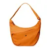 Bolso cruzado minimalista estilo japonés de gran capacidad para mujer, nuevo modelo 2026, bolso de hombro pequeño para estudiante, patchwork de tela, bolso tipo empanada para mujer