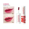 Bobeini heroína lama labial fosca fosca lábio bochecha uso duplo blush batom brilho labial barato não fácil de desbotar gloss labial
