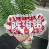 Ju Jingyi y Hou Mingyi Colgante Terminado Reflectante DIY para Fans Mercancía de Celebridades Texto Creativo Nombre Fieltro Lindo