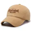 Nueva Gorra de Béisbol Bordada para Hombre Sombrilla Protector Solar Sombrero Moda Femenina Gorra Deportiva Aumentar Profundización Sombrero de Exterior Primavera y Verano