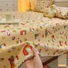 Sábana de tela de nido de abeja grado A, pieza única, para uso doméstico, dormitorio, residencia estudiantil, tamaño individual o matrimonial, juego de tres fundas de almohada, no está hecha de 100% algodón, apta para todas las estaciones