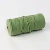 Cuerda de Algodón de Colores Multihilo Hecha a Mano Cuerda Decorativa para Textiles del Hogar Multiespecificación Etiqueta de 45 Colores Cuerda Material para Manualidades y Tejido