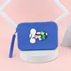 Nueva bolsa de silicona transfronteriza para viajes al aire libre, bolsa de teléfono portátil con cremallera, bolsa de almacenamiento multifuncional impermeable y a prueba de humedad