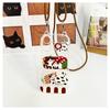 Funda para iPhone 17 de Gato con Hongo y Correa Cruzada Adecuada para Apple 16Promax Anticaída Oreja de Gato Funda Suave