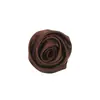 Headwear DIY, Sapatos, Chapéus, Roupas, Corsages, Acessórios, 3,5cm Flores de Rosa Tridimensionais de Tecido de Cetim