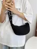 Bolso Cruzado de Nailon para Mujer 2026 Nuevo de Moda Bolso Dumpling Ligero Pequeño Bolso de Hombro Bolso de Axila Bolso de Hombro Único de Lona Versátil