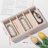 Caja de franela para guardar joyas, joyero, expositor para anillos, pendientes y collares, suministro directo de fábrica